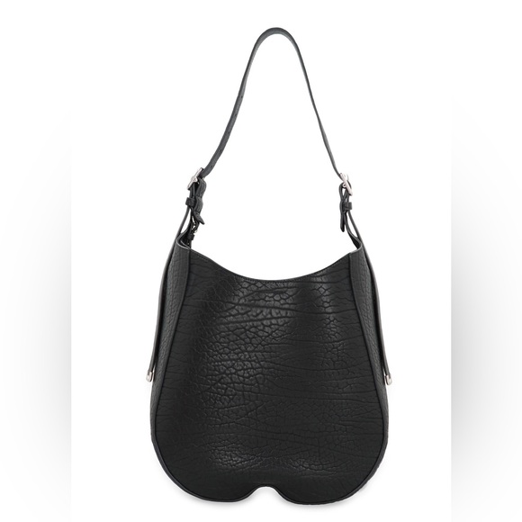 New Burberry Medium Chess Leather Shoulder Bag, Iconic Black Leather Purse - Picture 1 of 16